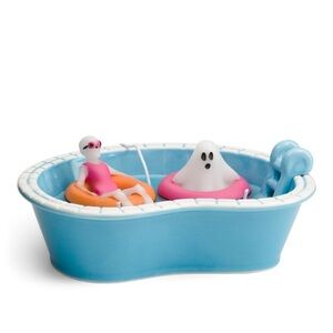NEW Squad Goals Skeleton Ghost In Pool Summerween Candle scented